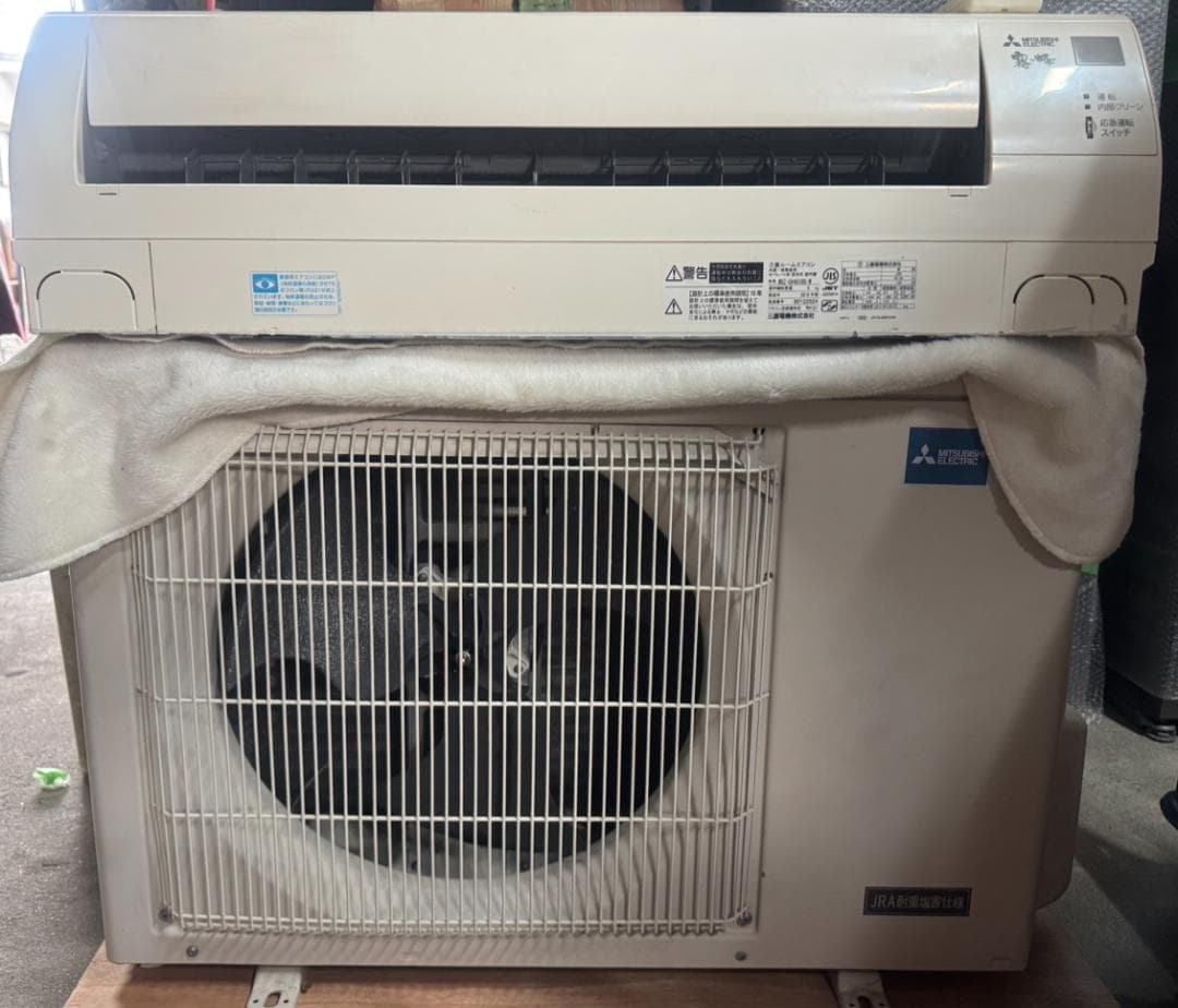 三菱 ルームエアコン MSZ-GV4018S-W 2018年製 主に14畳
