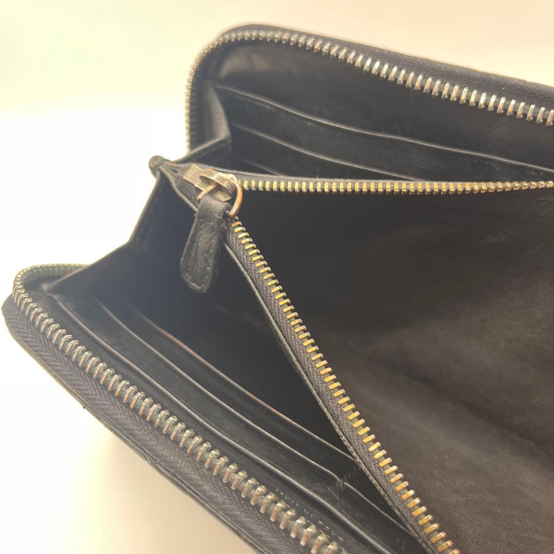 正規品美品✨ ボッテガヴェネタ イントレ ラウンドファスナー ジップ 7121