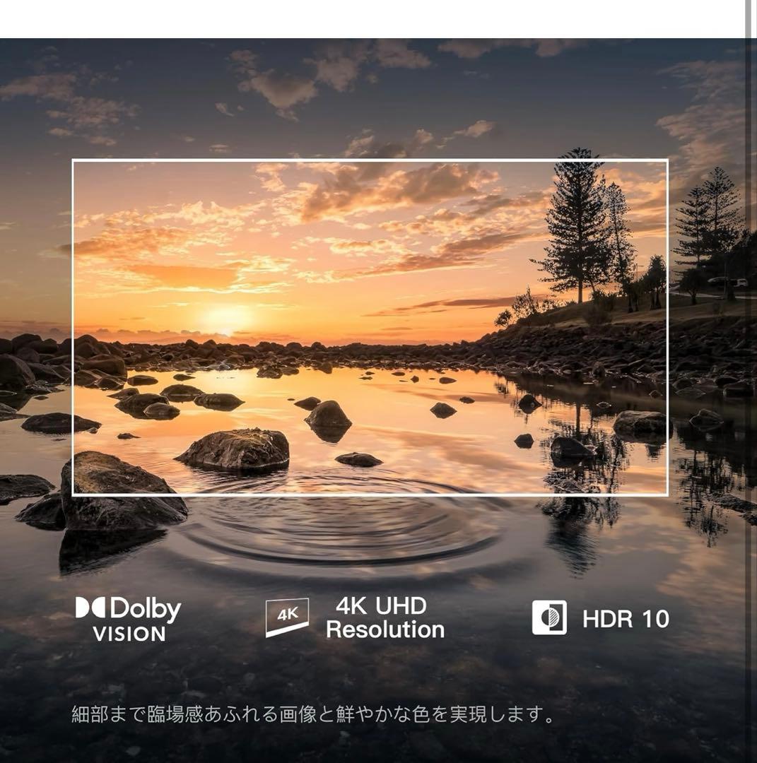 Google TV 50型　チューナーレステレビ　新品未使用