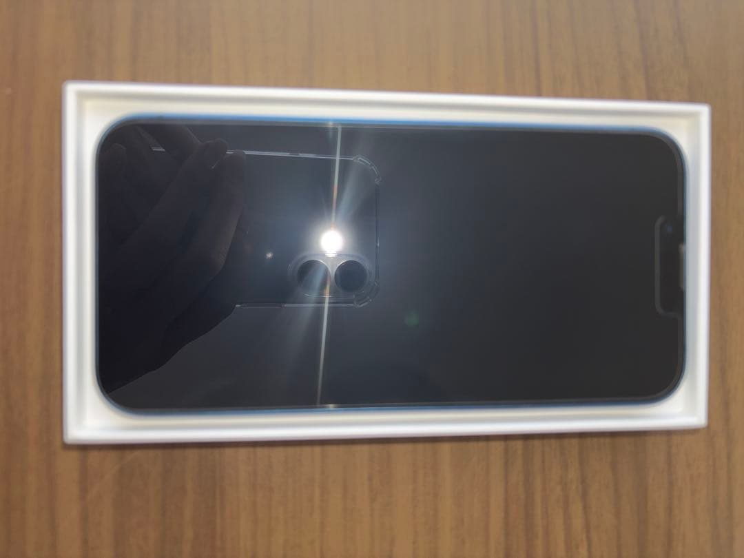 モ*イ様 iPhone13 ブルー 256GB SIMフリー バッテリー95%