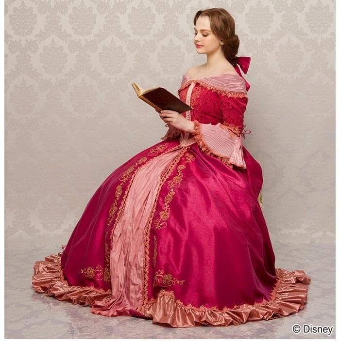 シークレットハニー 美女と野獣 ベル 愛の芽生え 仮装 ドレス コスプレ 衣装