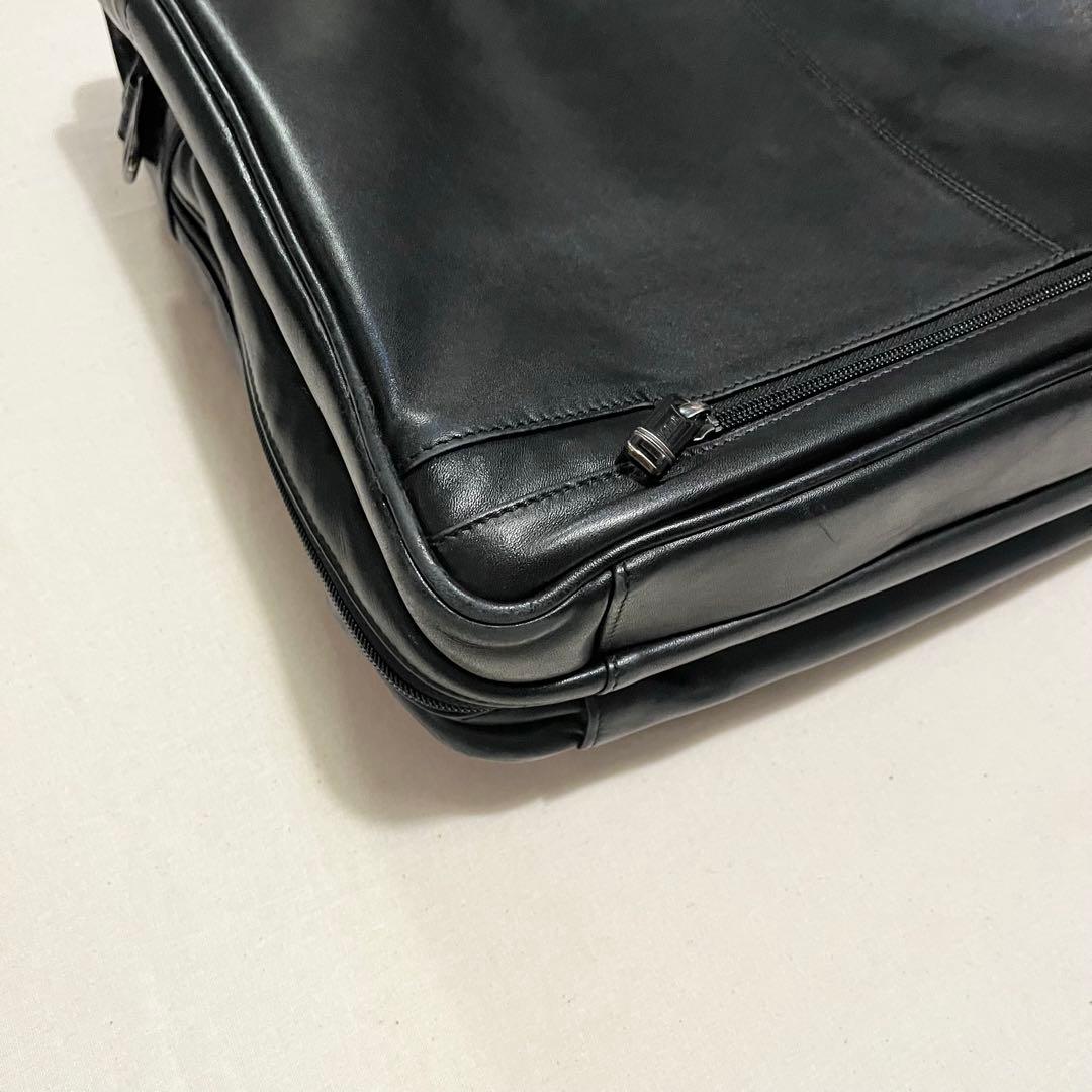 【美品★超レア★96193D4】TUMI レザー 2WAY メッセンジャーバック