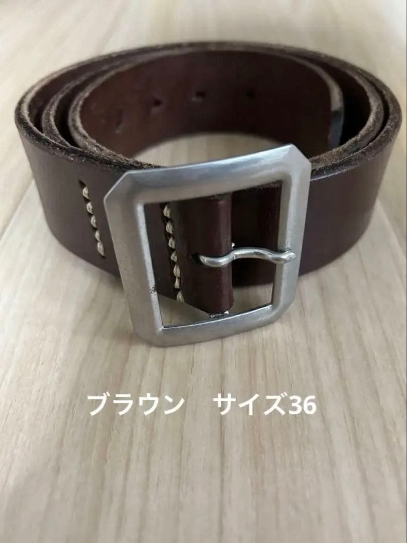 WARE HOUSE ウエアハウス ギャルソンベルト Lot.6039 W36