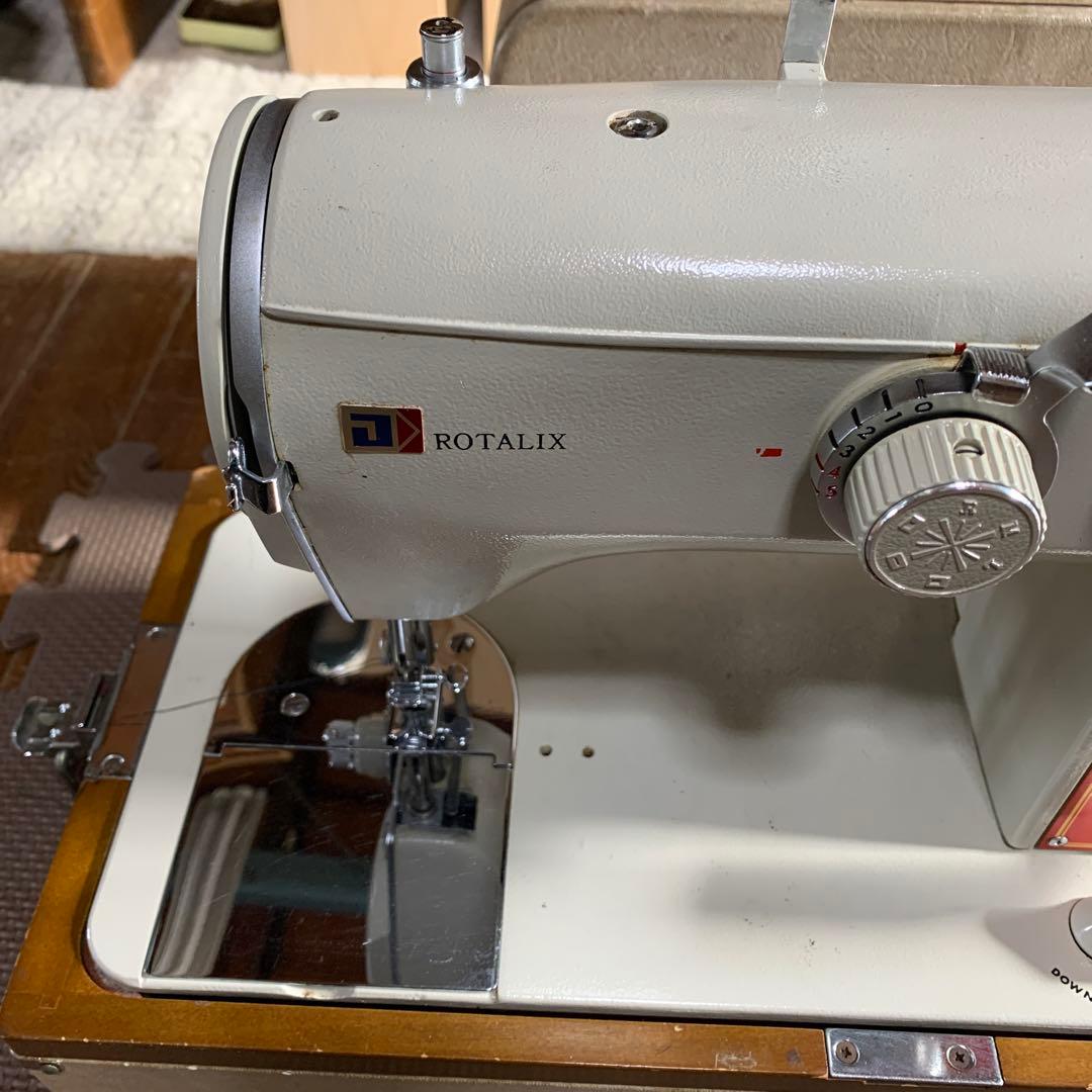 JUKI　レトロ　ミシン　ロータリー6