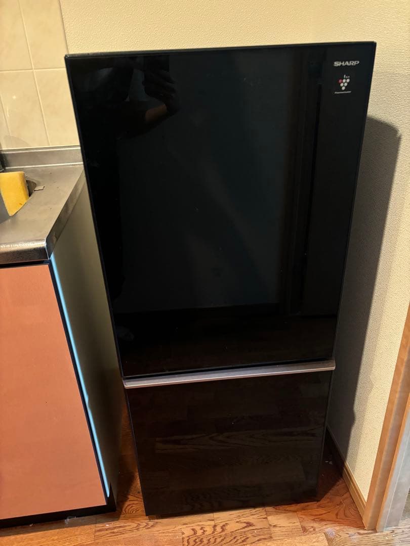SHARP ノンフロン冷蔵庫 SJ-GD14D-B 一人暮らし　同棲