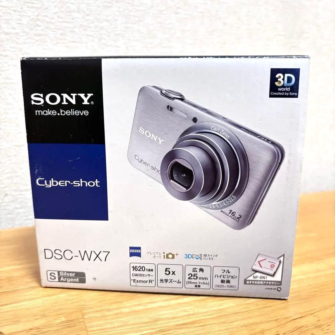 【完動品】SONY Cyber-shot DSC-WX7 コンデジ 動作確認済