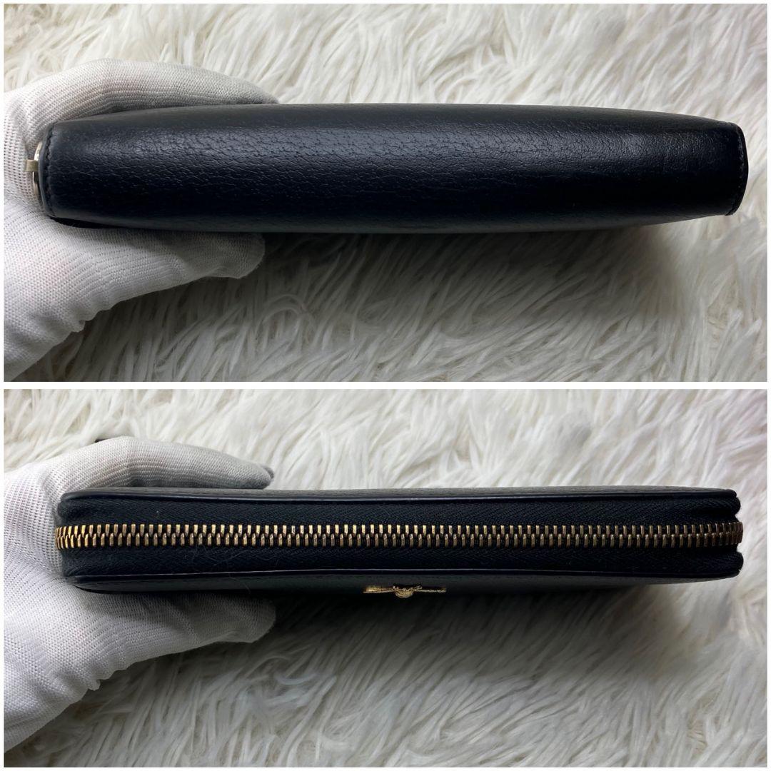 GUCCI グッチ アニマリエ ビー蜂 ハチ ラウンドファスナー長財布美品