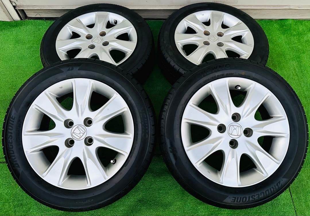 ホンダ アルミタイヤ 4本 2025年 NEWNO 195/55R15