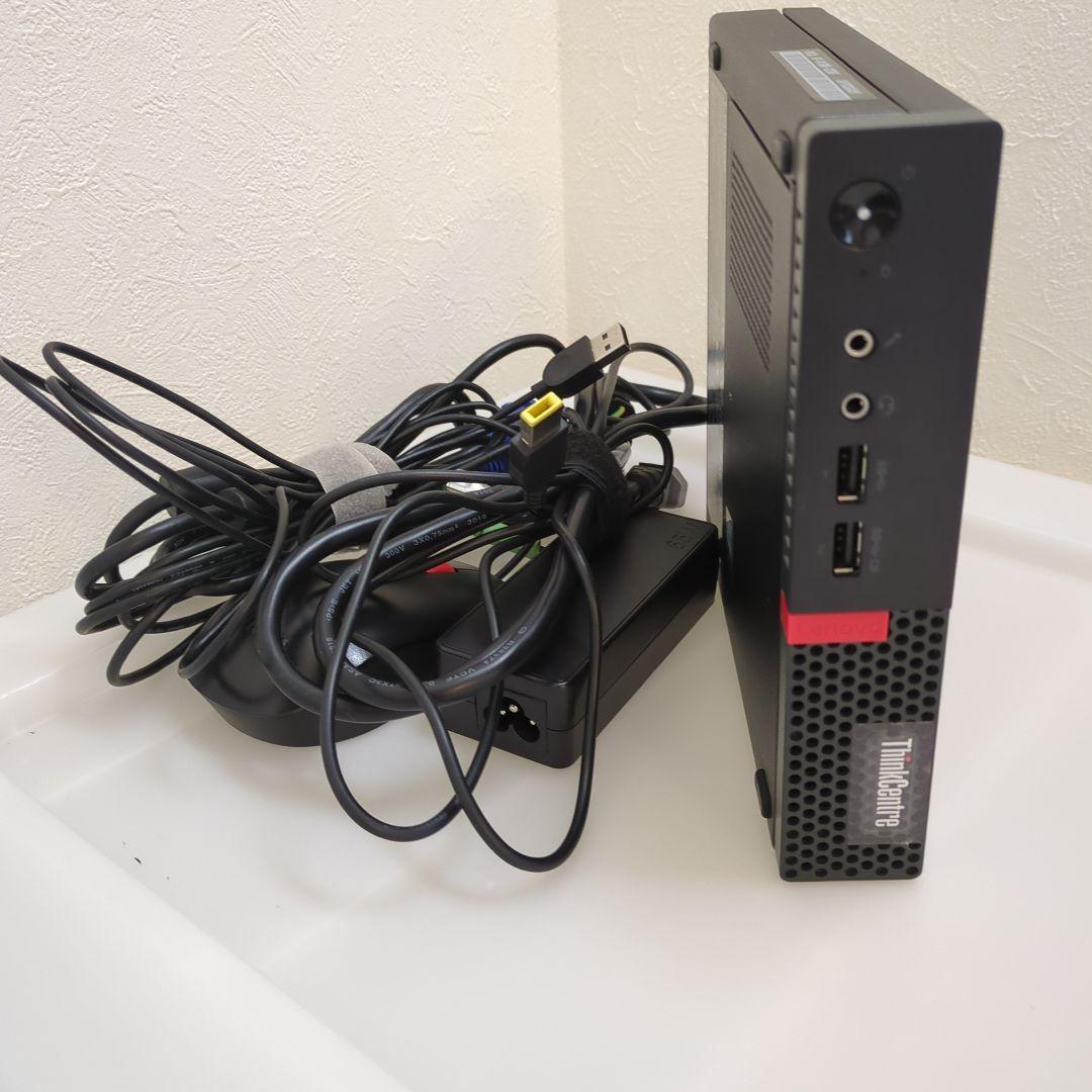 ミニPC Lenovo M710q i3-7100T 8GB SSD HDD