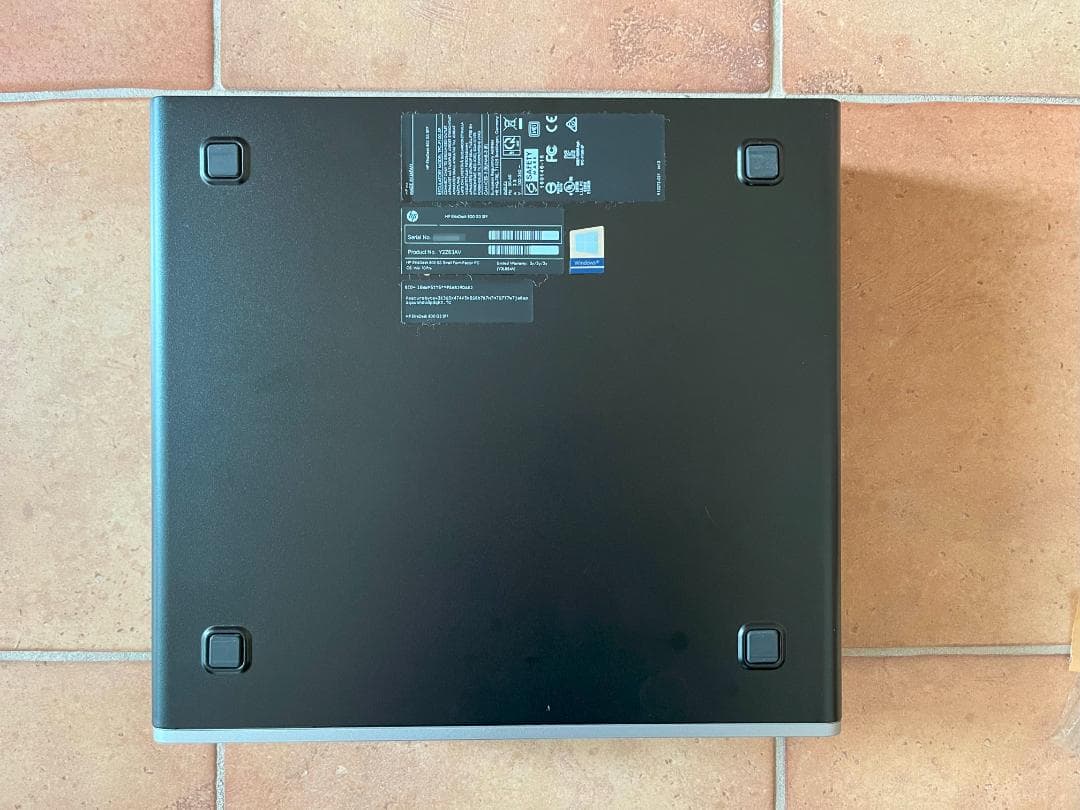 Windowsデスクトップ HP EliteDesk 800 G3 SFF corei5 7500 16GB