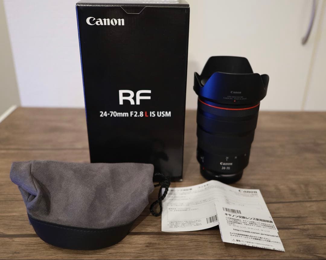 【美品】Canon RF 24-70mm F2.8L IS USM レンズ