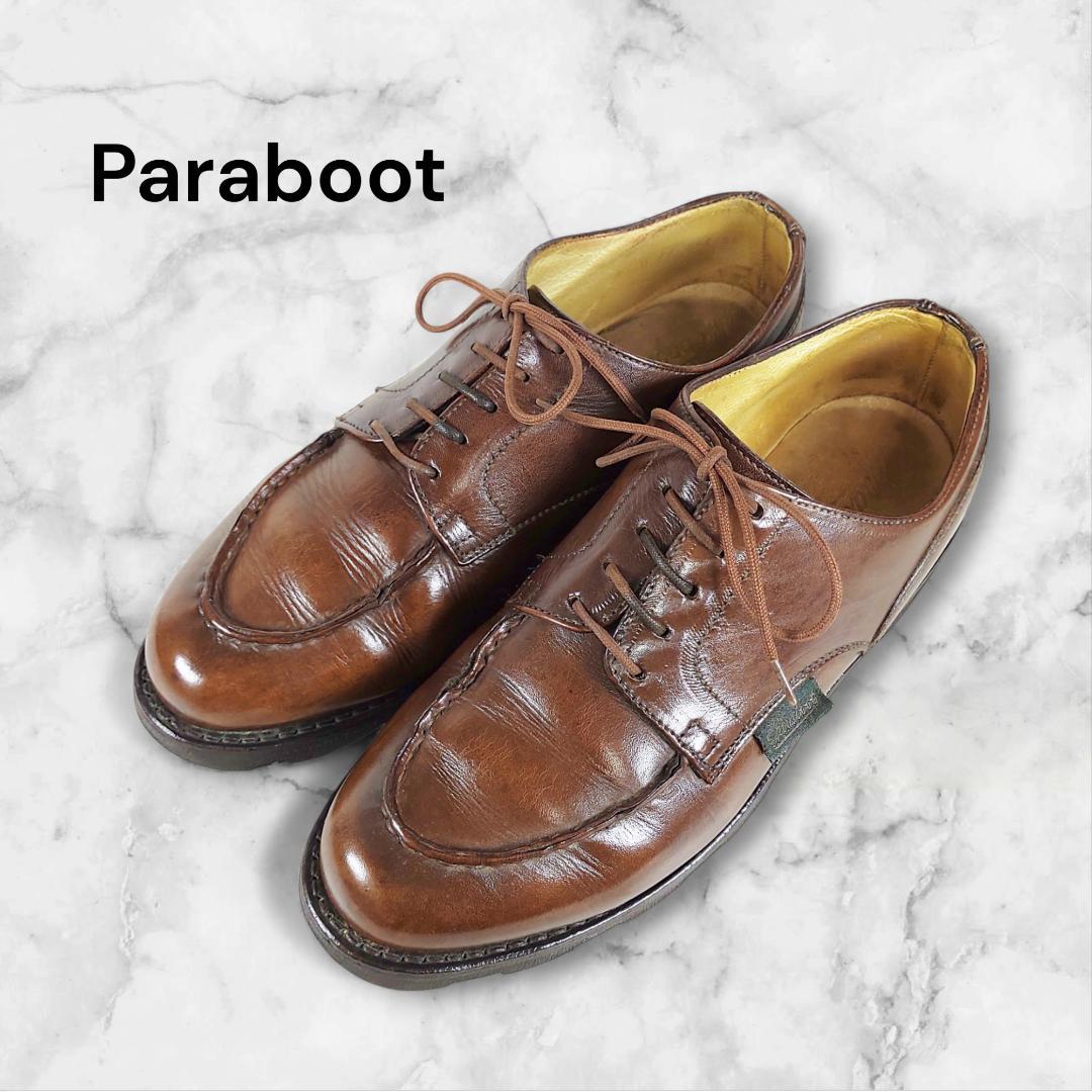 不朽の名作|パラブーツ|シャンボード|デカタグ|4D|濃茶 レディース