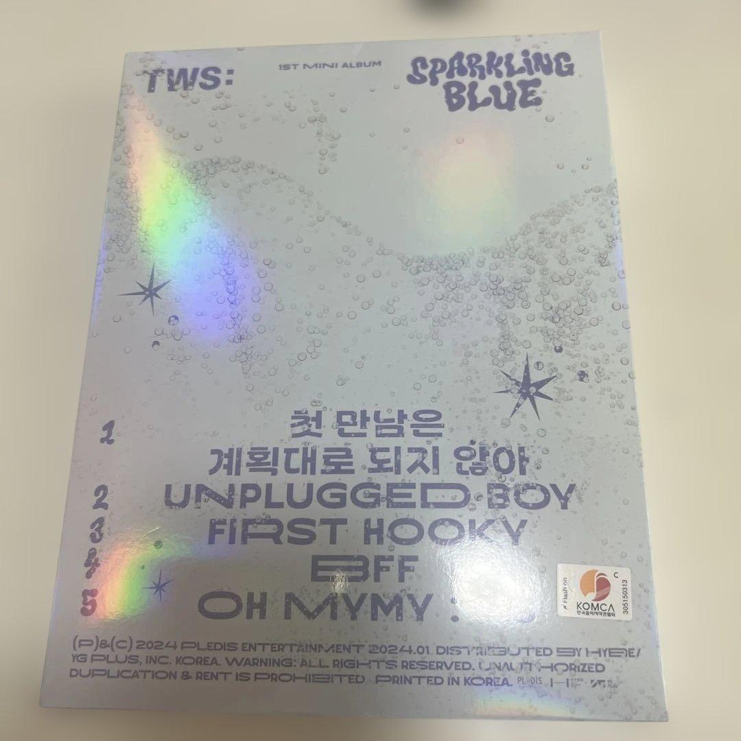 TWS アルバム Sparkling Blue 直筆サイン入り アルバム
