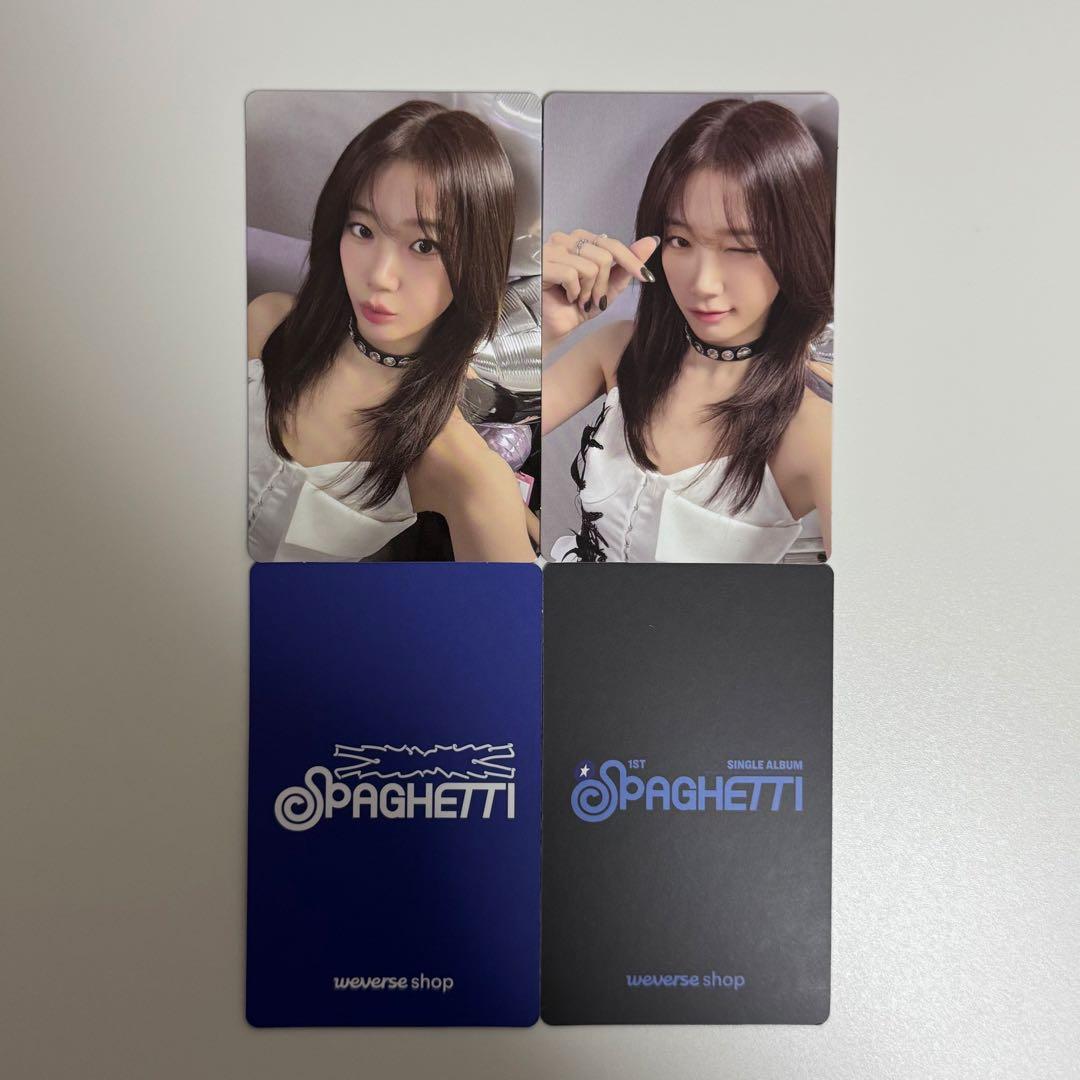 LE SSERAFIM ルセラ SPAGHETTI AAA トレカ カズハ 一葉