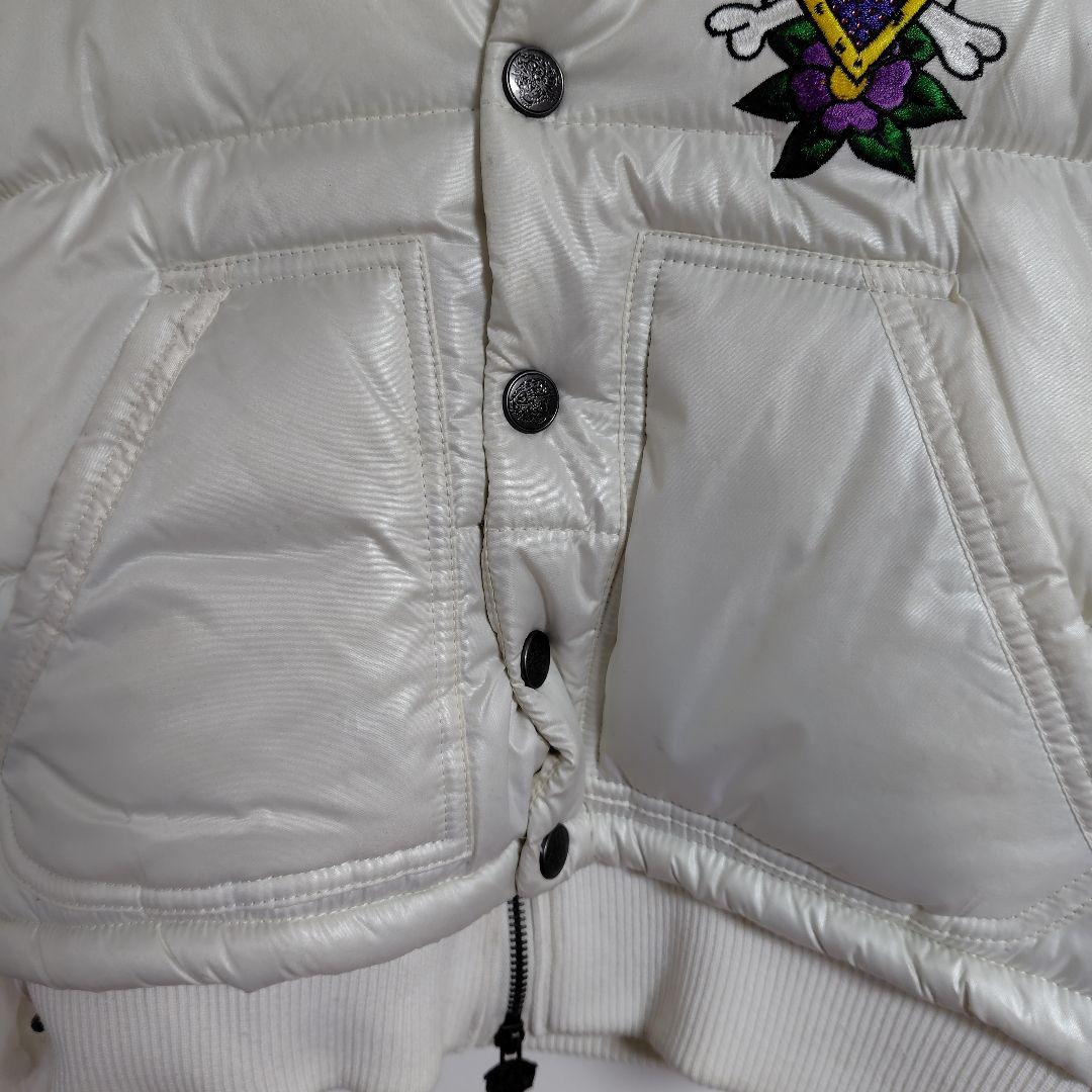 レア Ed hardy ダウンジャケット y2k 平成ギャル　訳あり