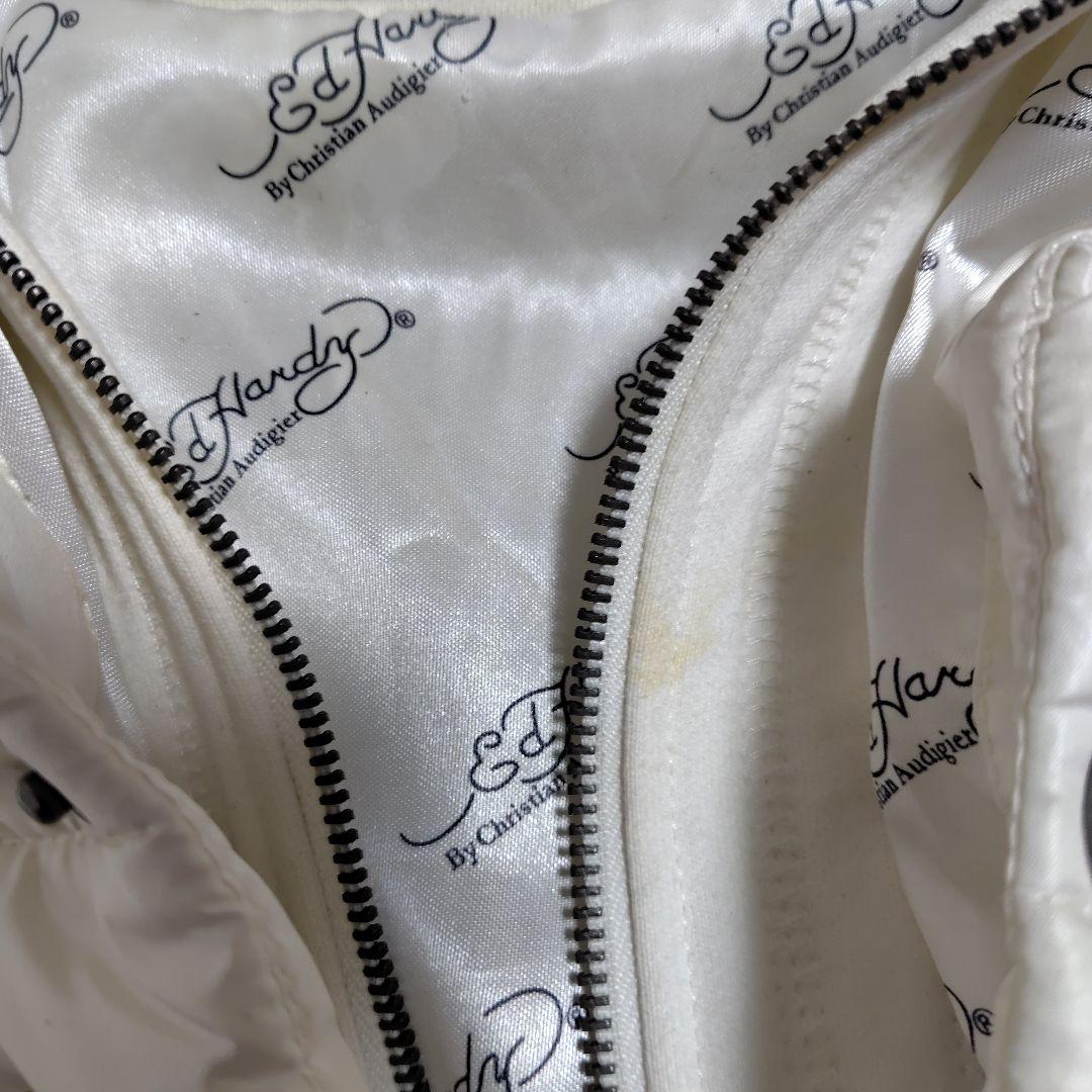 レア Ed hardy ダウンジャケット y2k 平成ギャル　訳あり