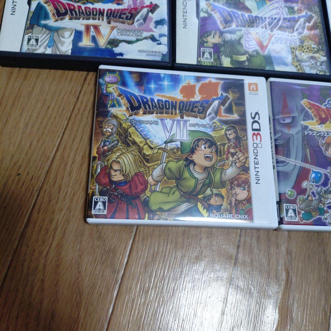 3DSLL本体ドラゴンクエストIV V Ⅵ Ⅶ VIII セット メダロット8