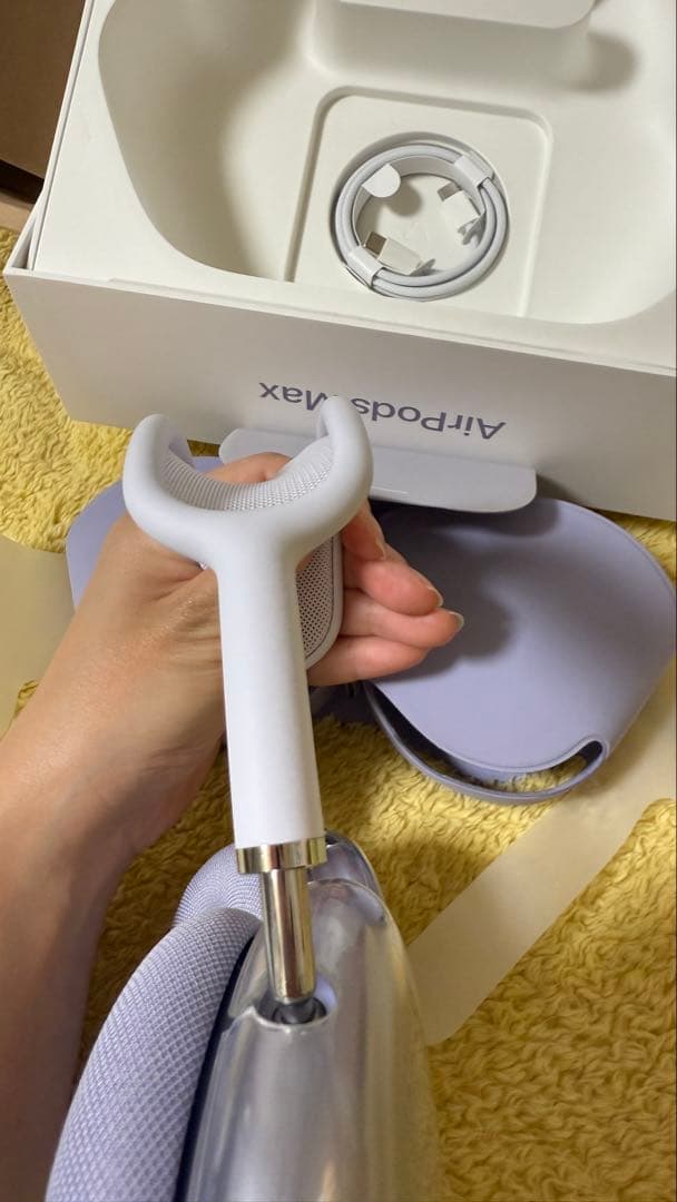 ヘッドホン Apple Air Pods Max purple A3184