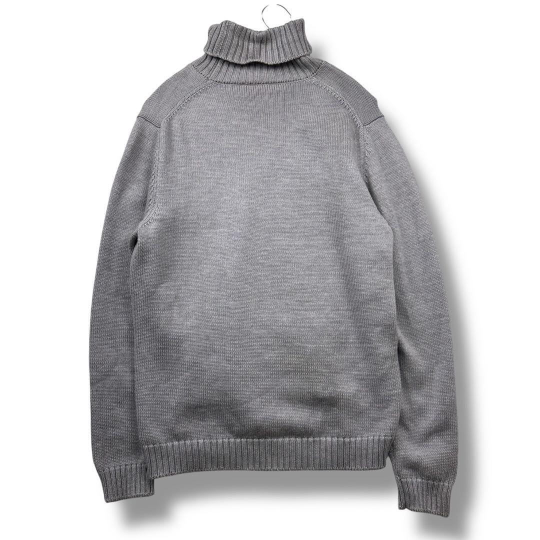 ザノーネ ニット セーター タートルネック ミドルゲージ 50 メンズ