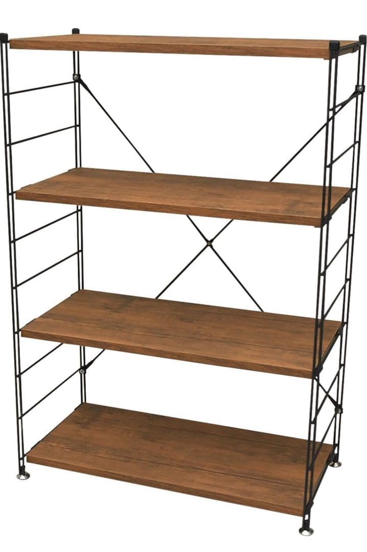 週末限定10%OFF‼︎ 山善 ウッドシェルフ アンティーク MWS-12844