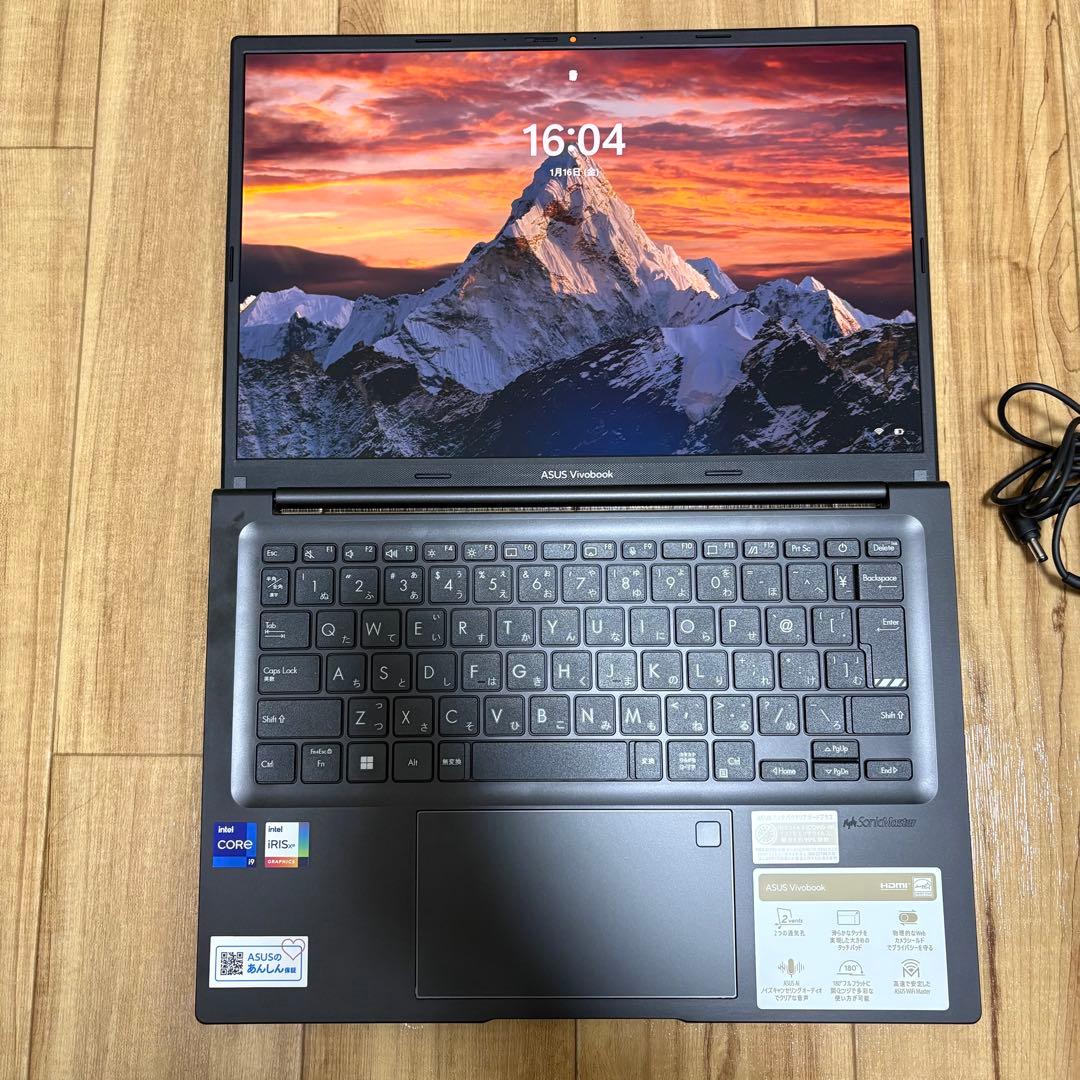 Windowsノート本体 ASUS Vivobook 14 OLED Core i9 / 16GB/1TB