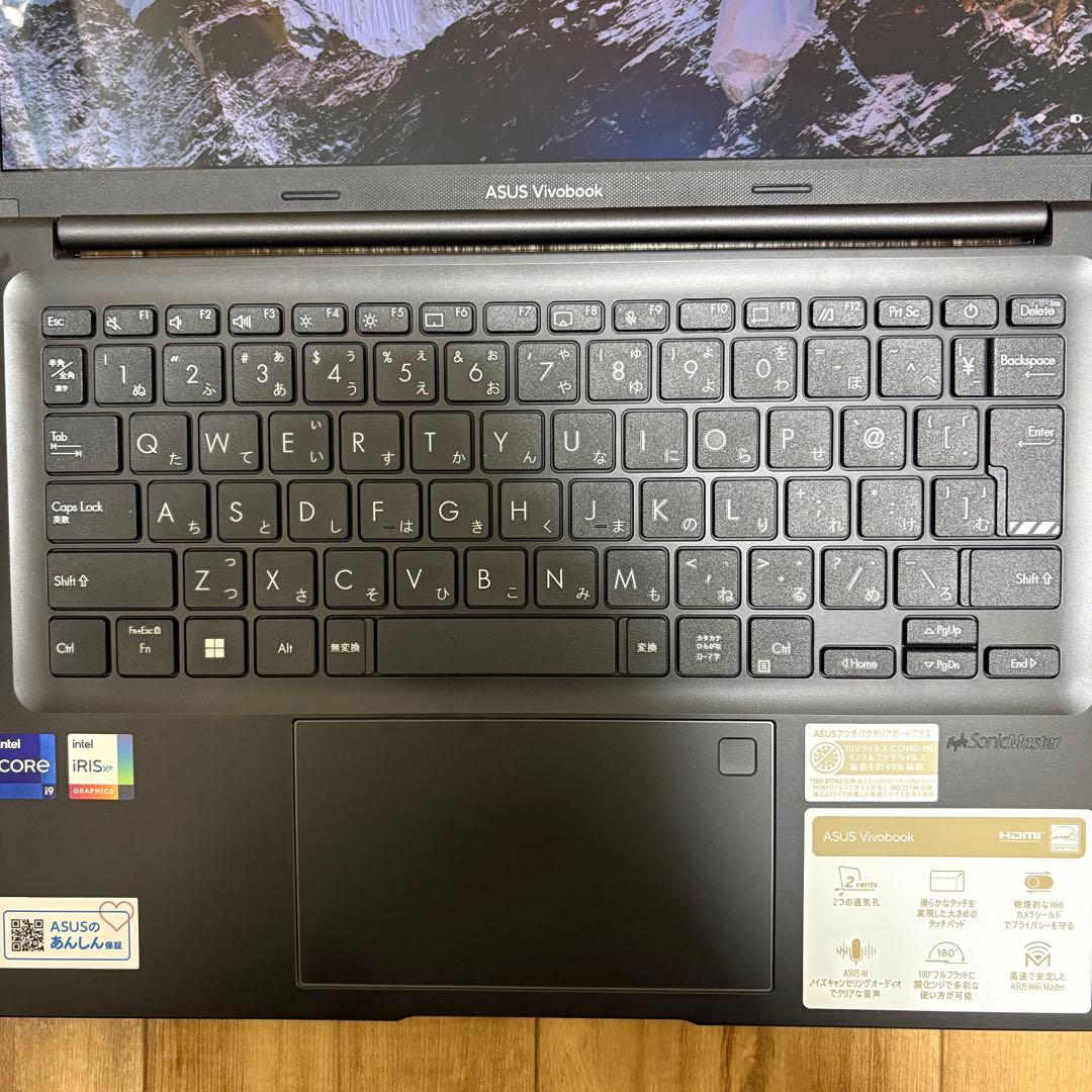 Windowsノート本体 ASUS Vivobook 14 OLED Core i9 / 16GB/1TB