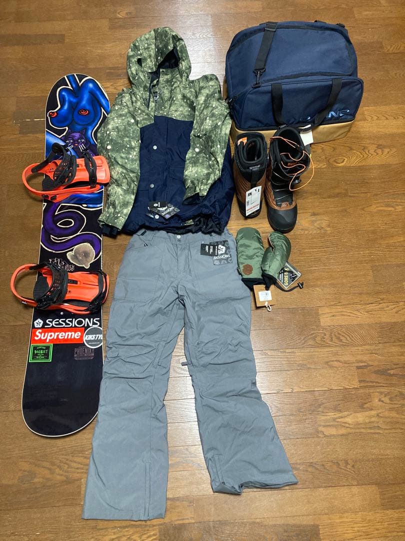 Sessions スノーボードセット 男性用ウェア
