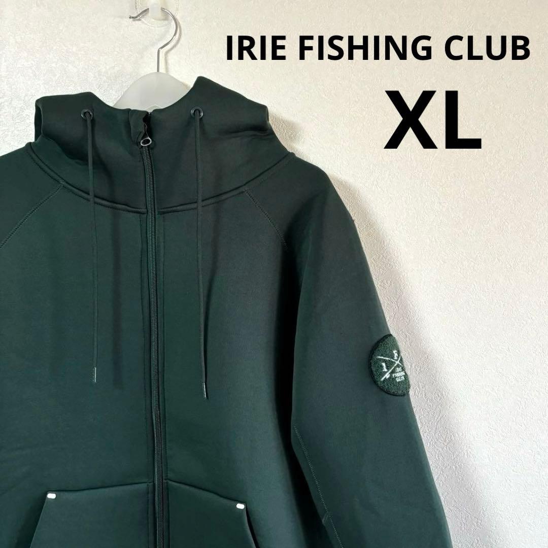 IRIE FISHING CLUB ジップパーカー　グリーン　XL