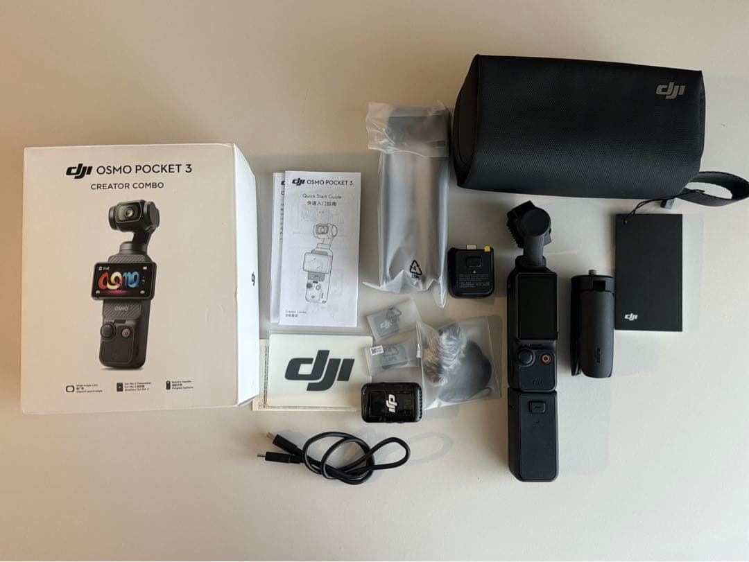 美品DJIOsmo Pocket 3本体 アクセサリーセット