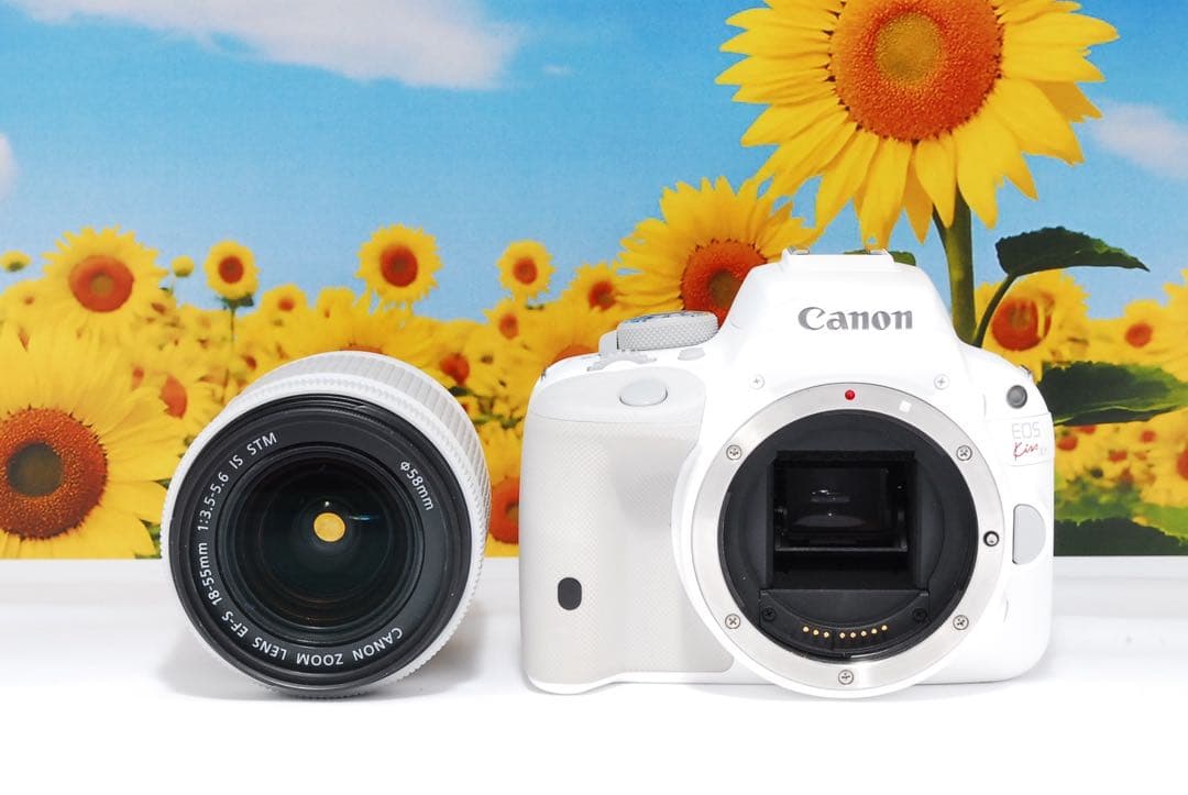 バッグ付き❤️Canon EOS kiss X7❤️超望遠レンズセット❤️ホワイト