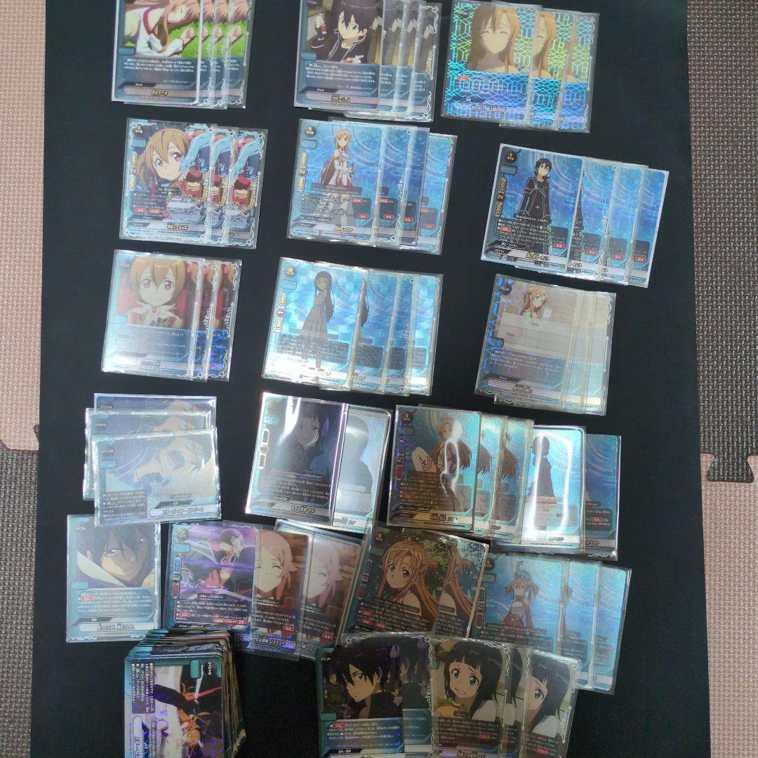 バディファイト SAOデッキ　コンプリート　引退　閃光のアスナ　黒の剣士キリト