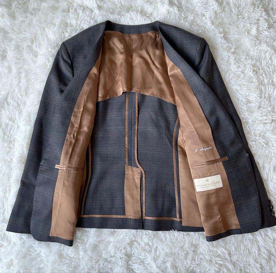 GINZA Global Style セットアップスーツ グレンチェック