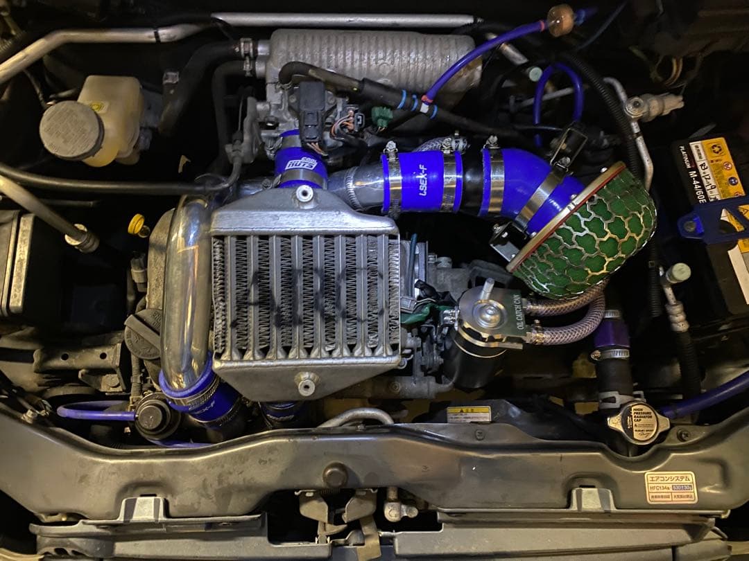 スズキ　Keiワークス　サクションパイプ　アルミ製