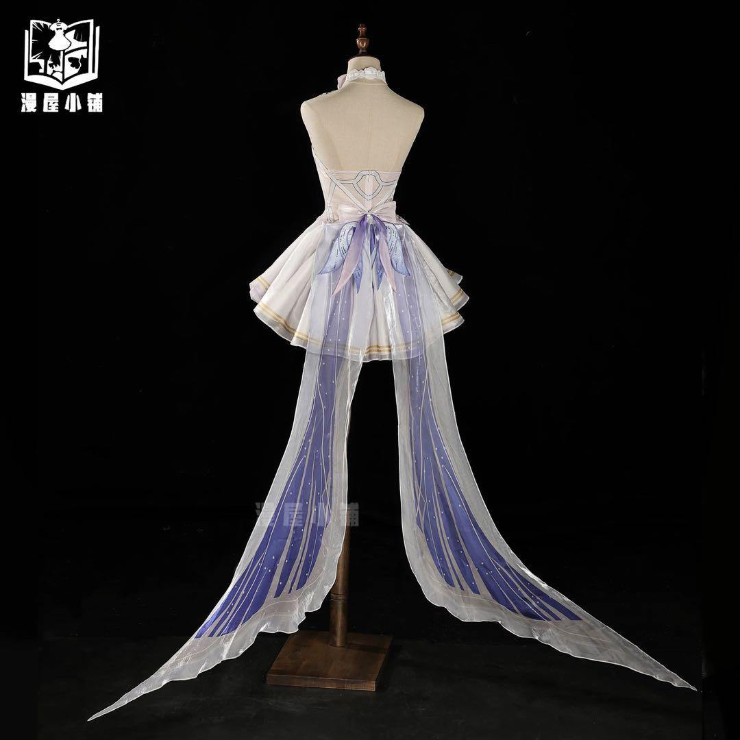 【即発送】原神 コロンビーナ　少女 コスプレ衣装 ウィッグ