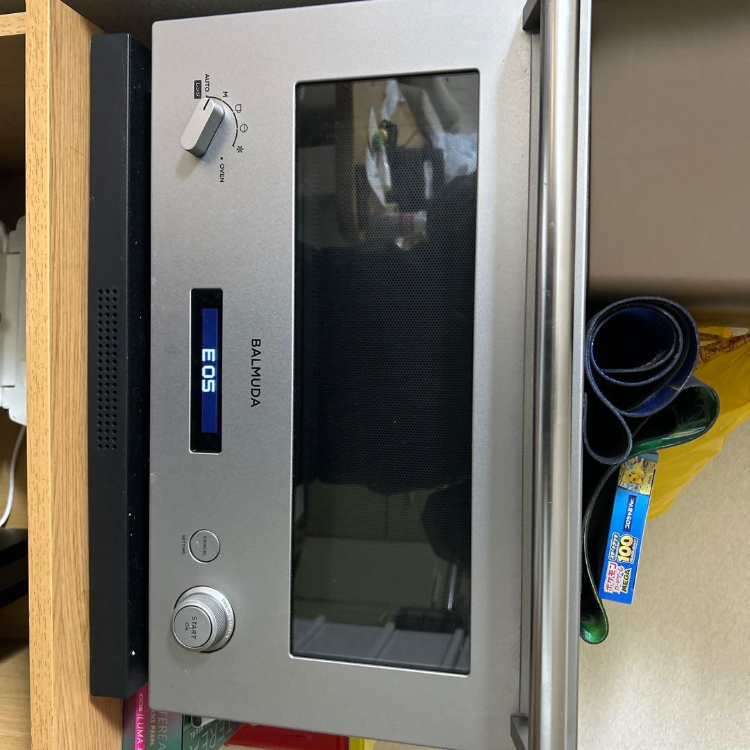 BALMUDA K04A-SU オーブンレンジ シルバージャンク品