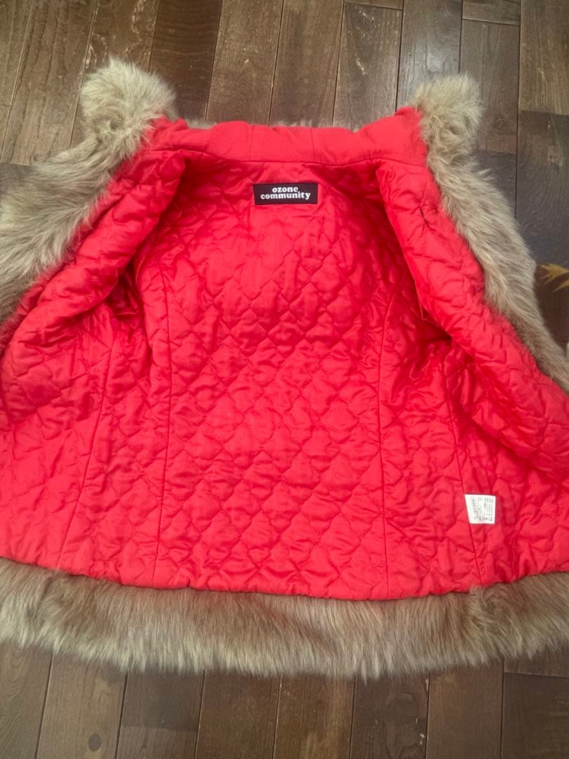 極美品 オゾンコミュニティ ネイティブ柄 ファージャケット ヒステリックグラマー