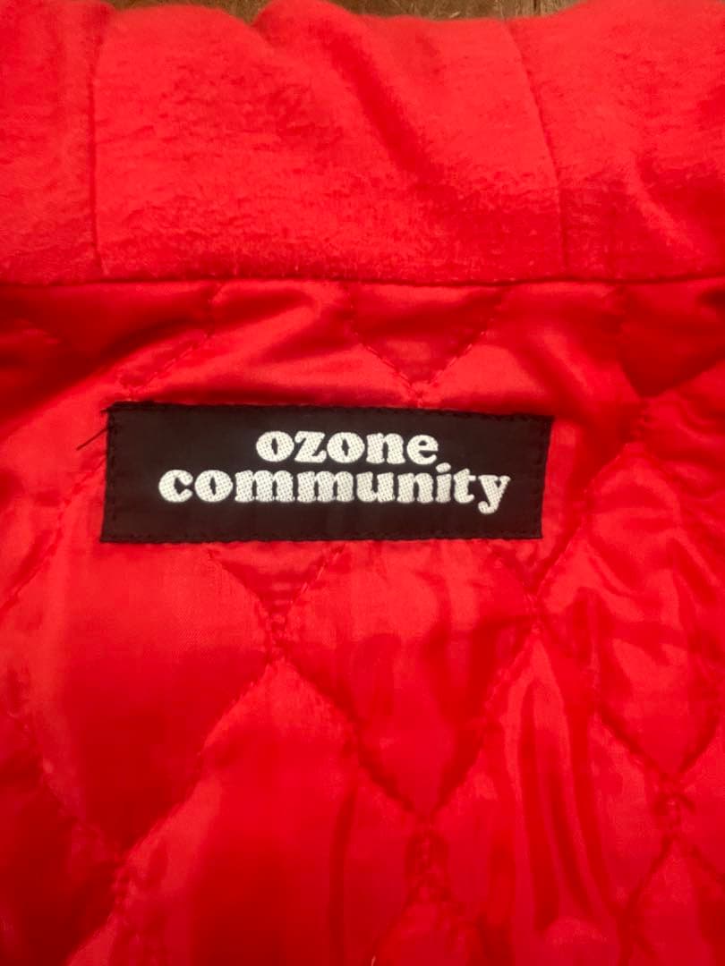 極美品 オゾンコミュニティ ネイティブ柄 ファージャケット ヒステリックグラマー