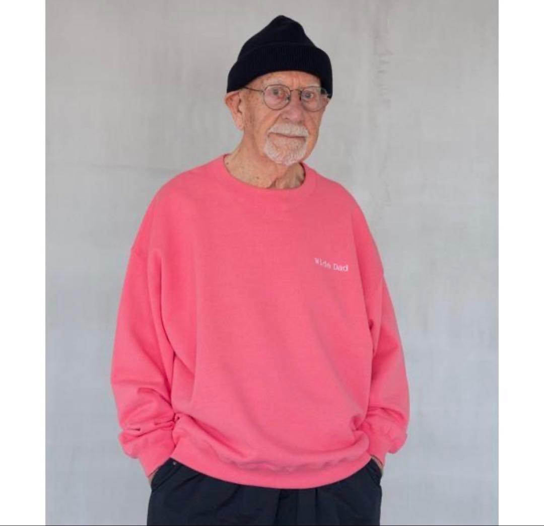 URBAN RESEARCH Wide Dad スウェット サイズ2 ピンク