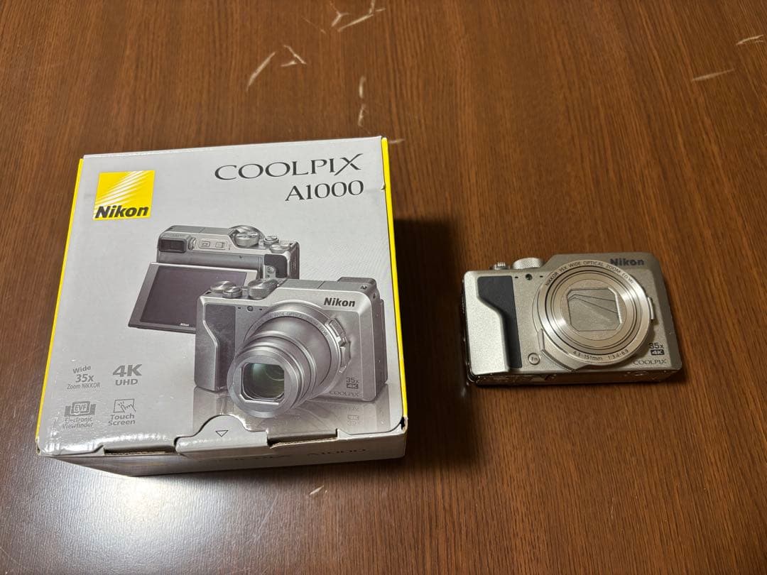 Nikon COOLPIX A1000 シルバー 動作確認済み やや傷あり
