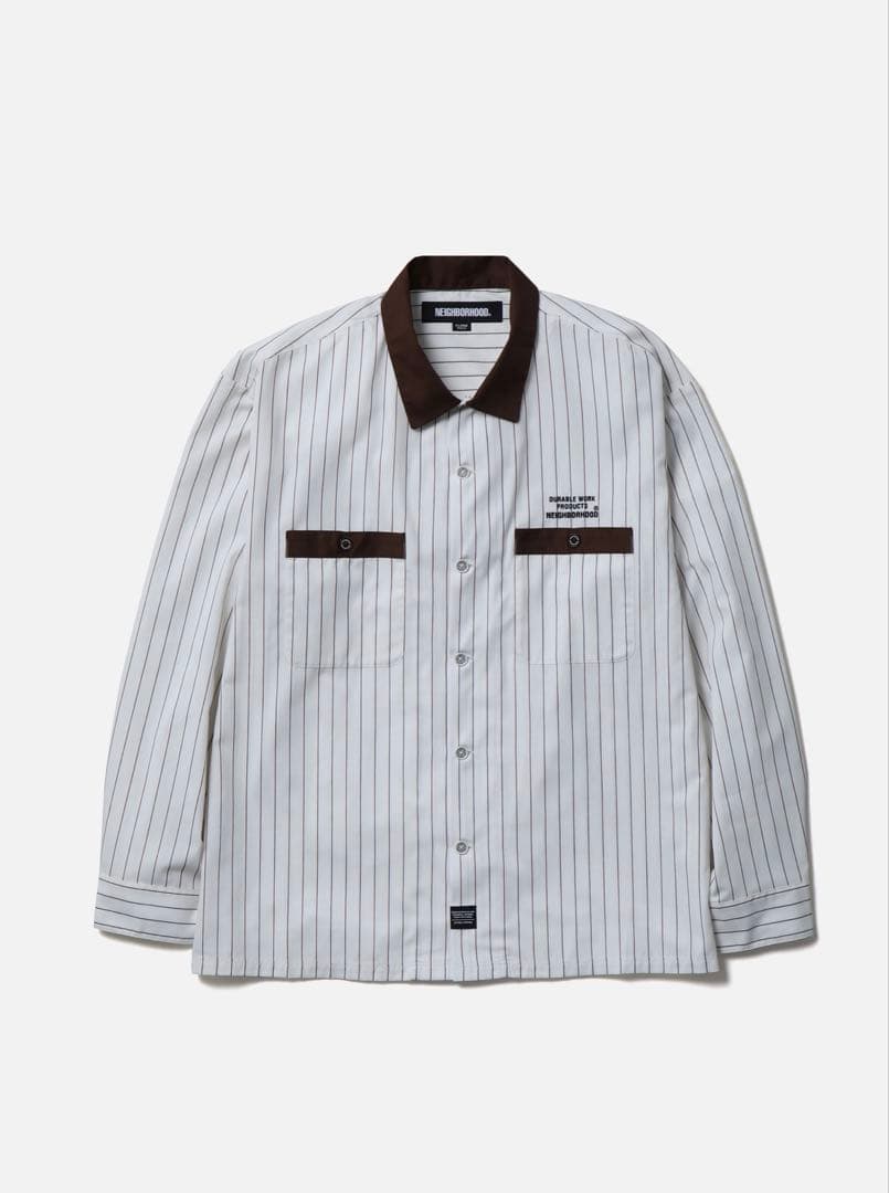 トップス CLASSIC WORK STRIPE SHIRT LS
