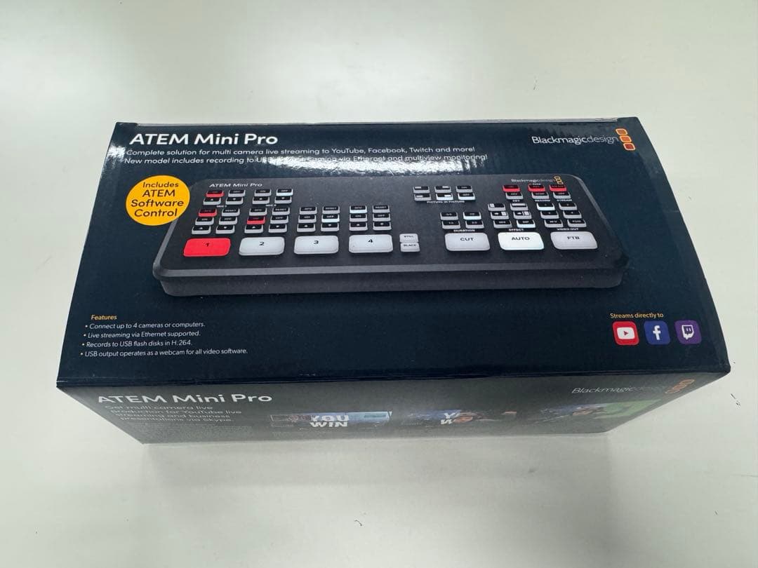 【値下げ中】ATEM Mini Pro スイッチャー