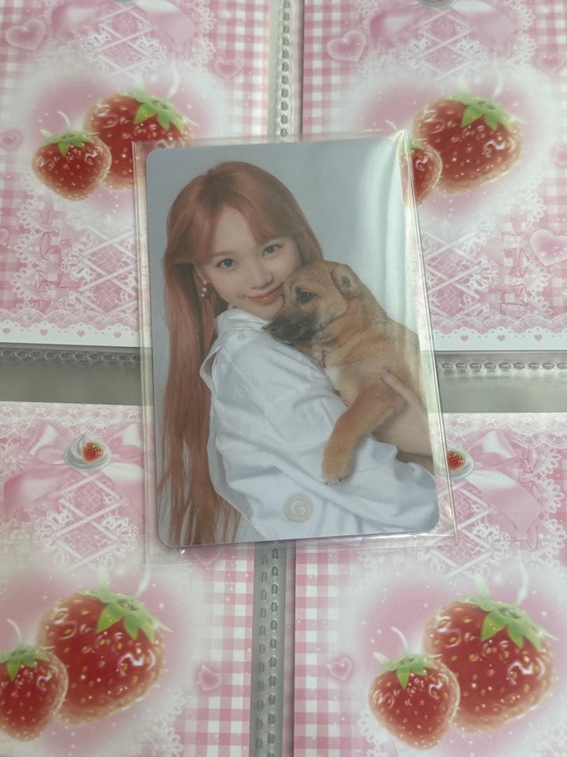 IZ*ONE チェウォン GMARKET Shop For Dogトレカ