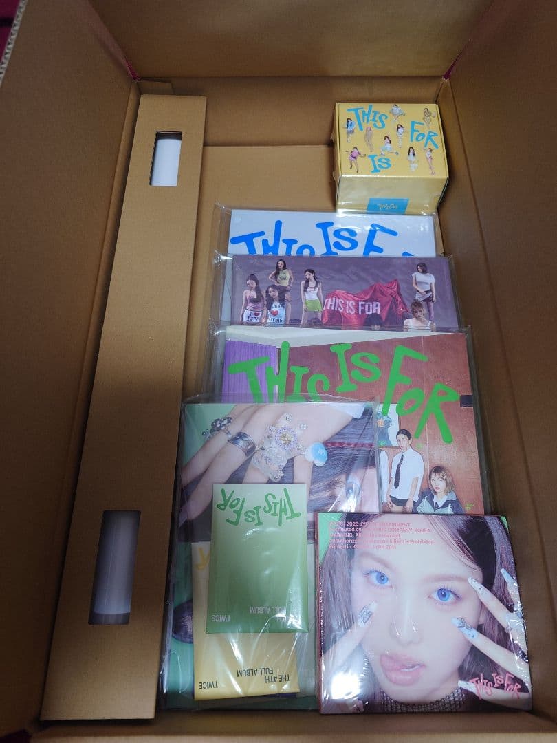 TWICE『THIS IS FOR』（輸入）5形態セット　新品未開封