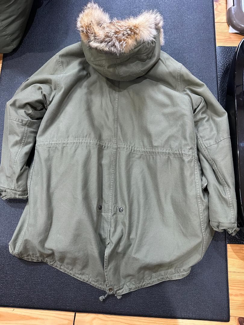 ホッキー　希少WACKO MARIA ワコマリアファー モッズコート S