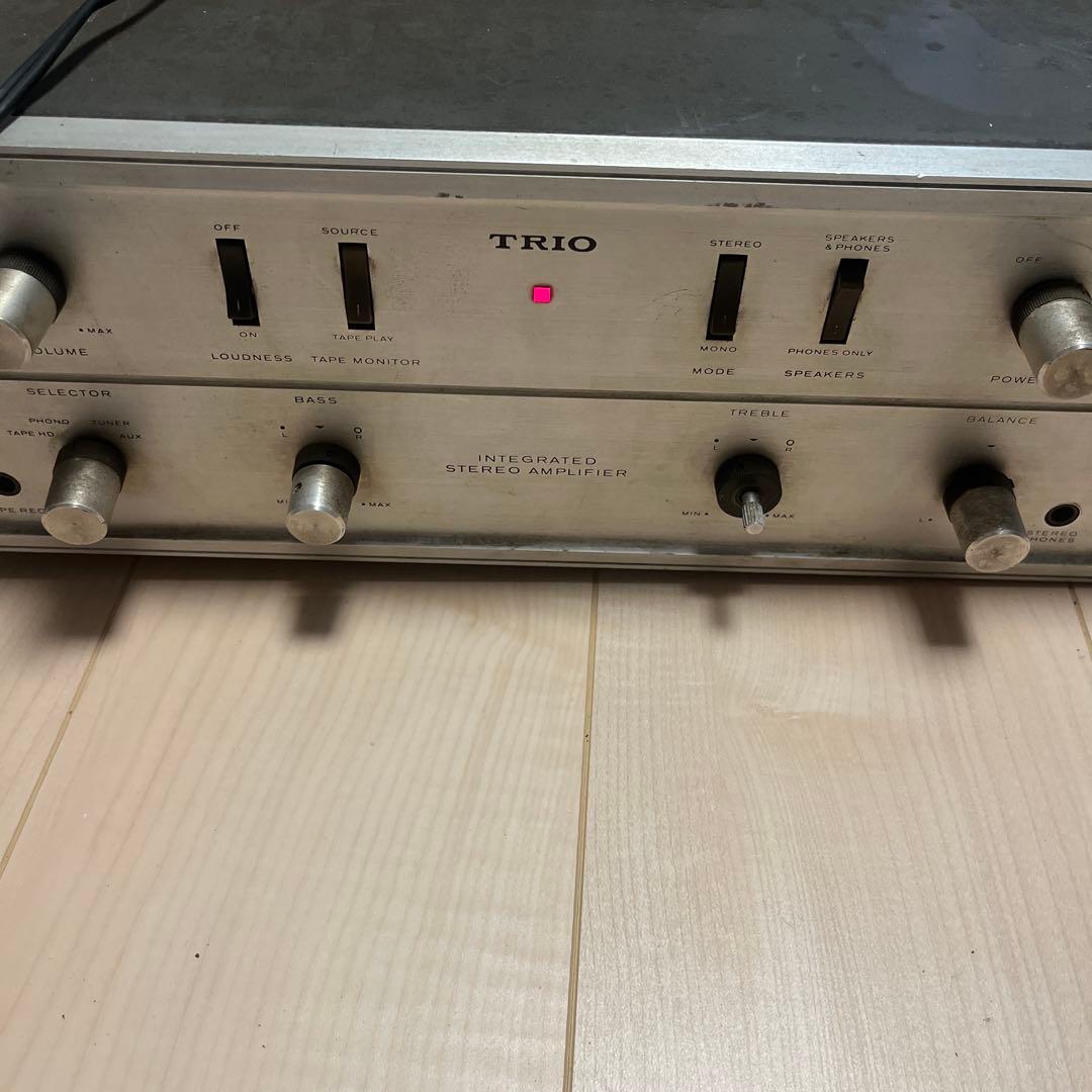 TRIO 真空管式プリメインアンプ W-46K ジャンク