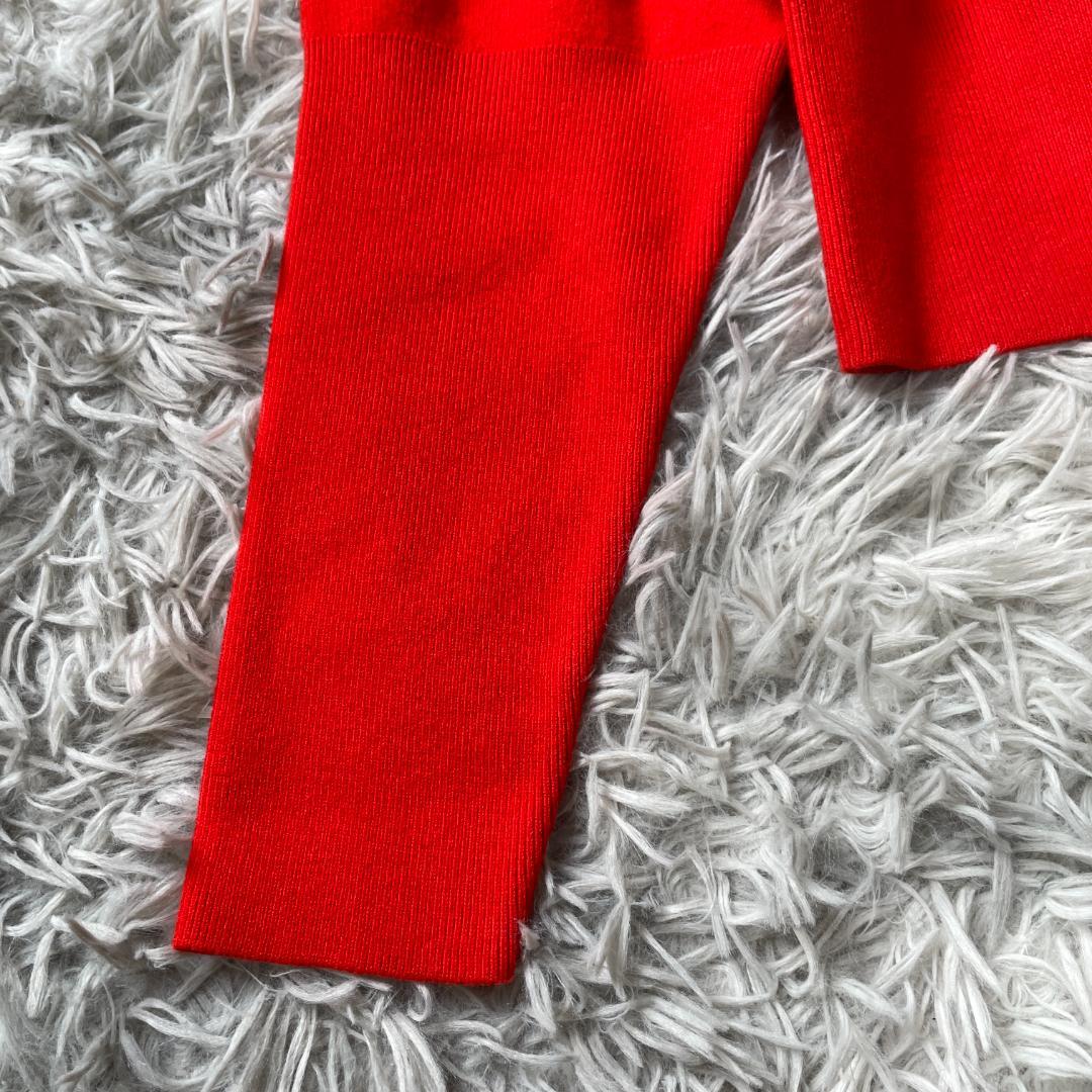 専用 未使用級 CABaN コットンカシミヤ ハイネック ニット ラグラン 発色