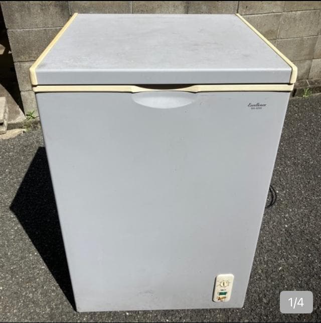 【引取限定大阪】三ツ星貿易 エクセレンス 電気冷凍ストッカーMA-6095 中古