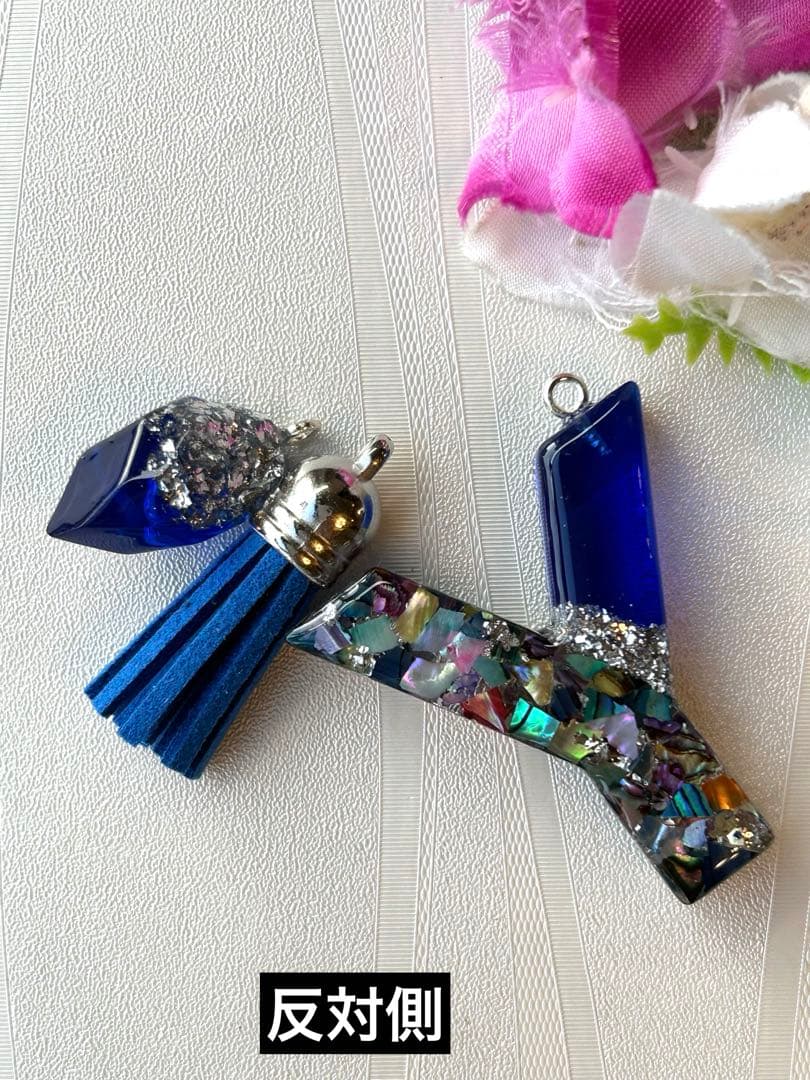 リピ　JOKER様　シルバー専用　イニシャルキーホルダー　銀金具11点＋金1点