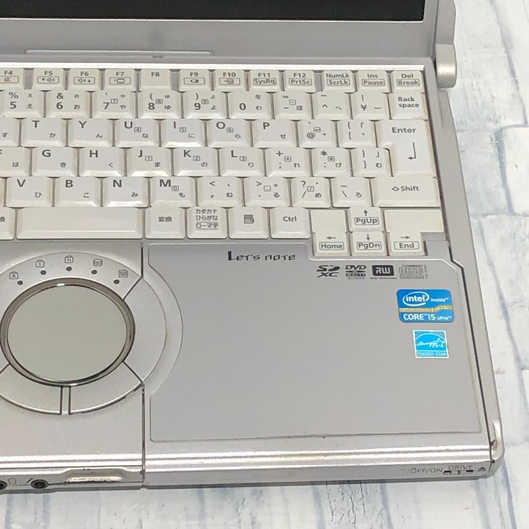 レッツノート★ノートパソコン本体★Core i5/SSD128GB/8GB