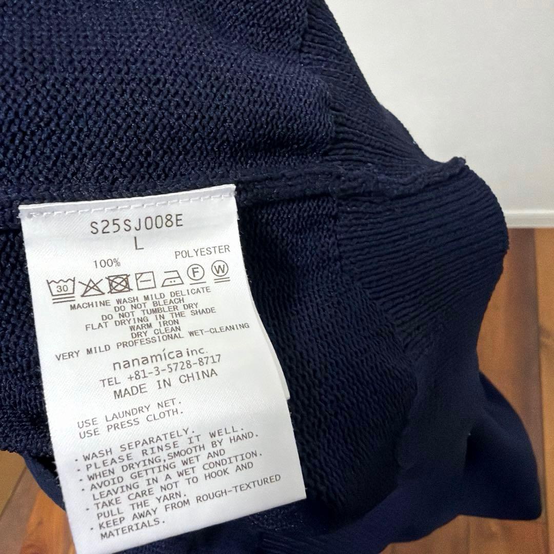 25年 nanamica 12G Crew Neck Sweater L